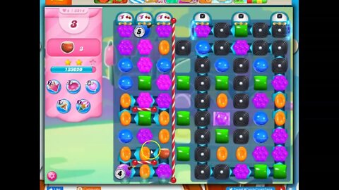 Candy Crush Level 6314 Talkthrough, 20 Moves 0 Boosters