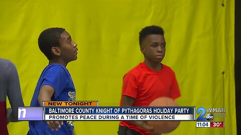 Baltimore County Knight of Pythagoras promotes peace during violent times