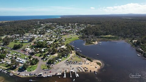 Mallacoota Foreshore Park #2 28 December 2021 by drone