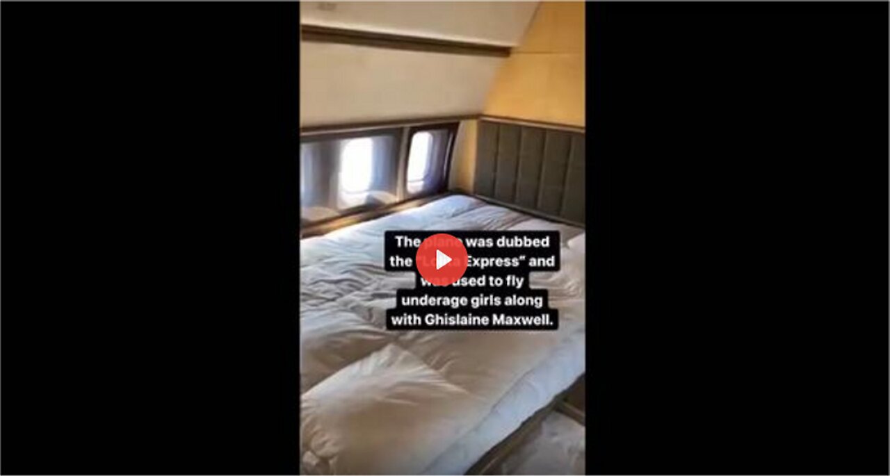 Inside Jeffrey Epstein’s plane - the “Lolita Express” [mirrored]