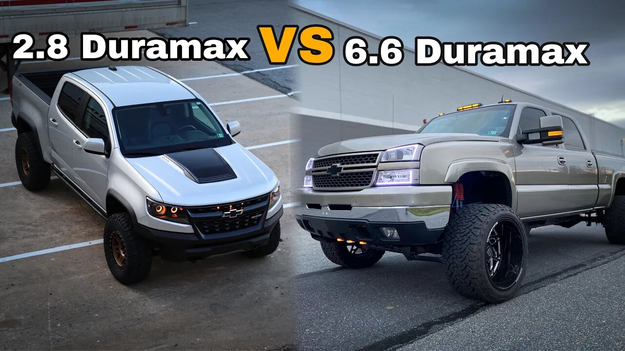 Silverado Duramax VS. Colorado Duramax - 2500HD or Diesel ZR2, Which is Better?