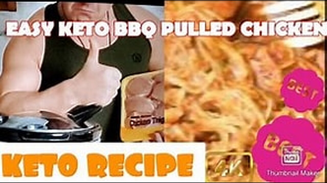 SIMPLE AND EASY Keto / Carnivore BBQ pulled chicken recipe . meat based diet recipie. barbeque