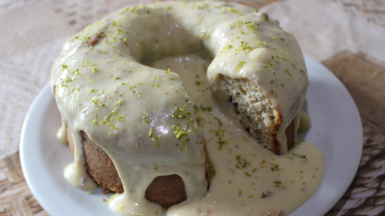 BOLO DE LIMÃO RÁPIDO - FEITO NO LIQUIDIFICADOR