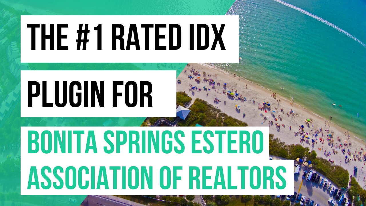 How to add IDX for Bonita Springs Estero Association to your website -Bonita Springs-Estero MLS