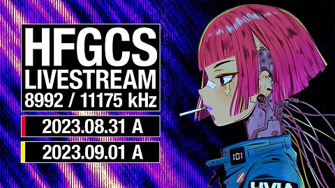 HFGCS Livestream (Emergency Action Messages on 8992 kHz and/or 11175 kHz)