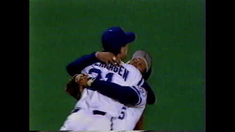 October 27, 1985 - Whitey Herzog Ejected as Royals Win Game 7 of World Series (Cardinals - Royals)