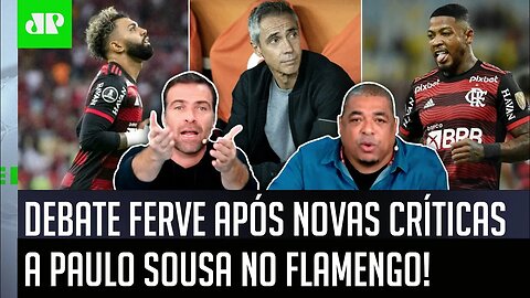 "É HORROROSO! O Paulo Sousa ontem teve a CARA DE PAU de..." Debate sobre o Flamengo PEGA FOGO!