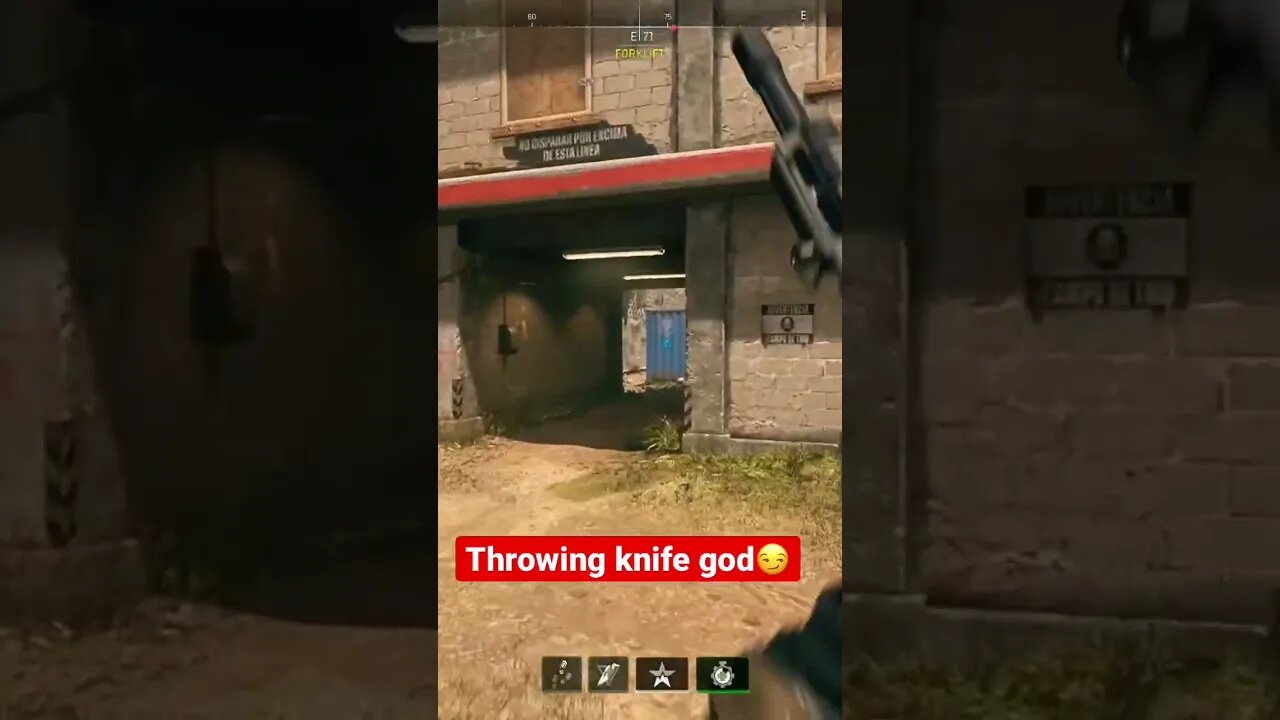 MW2 Most Insane Throwing Knife Kills🤣 #shorts