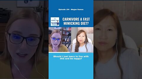 With too much protein and eating too often, carnivore will not be fast mimicking enough.