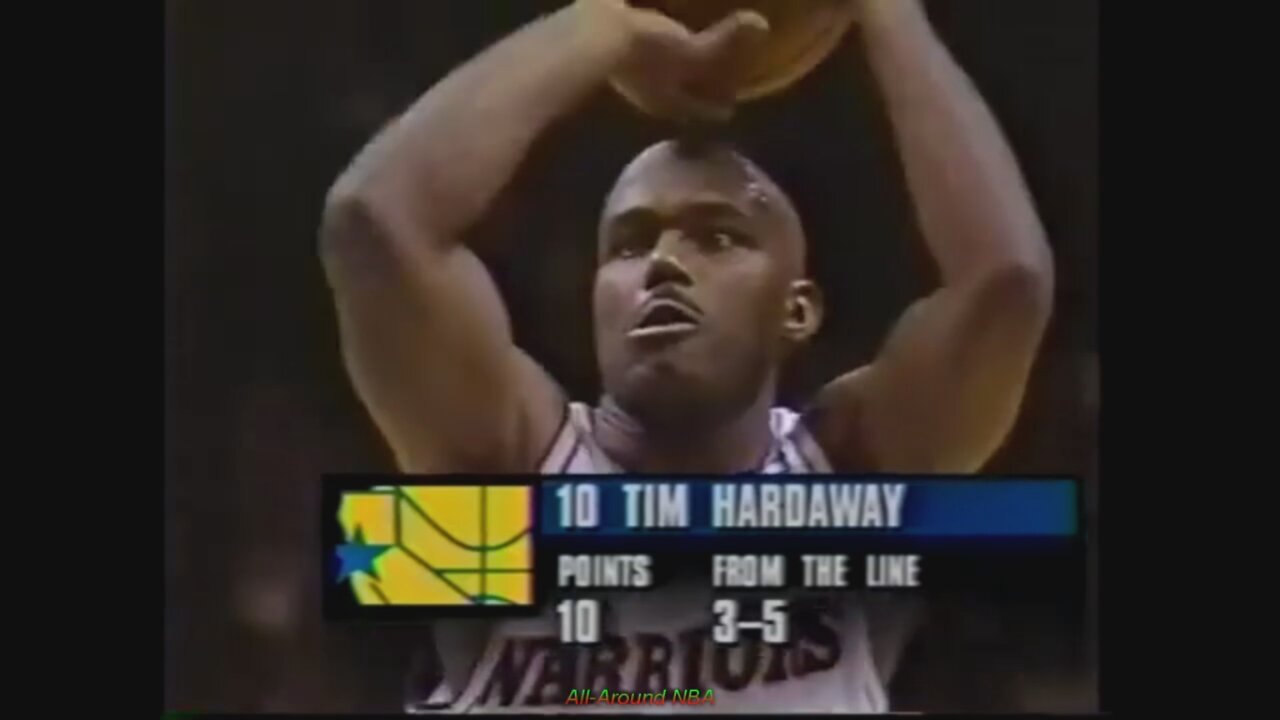 Tim Hardaway 13 Points 12 Ast Vs. Sonics, 1994-95.