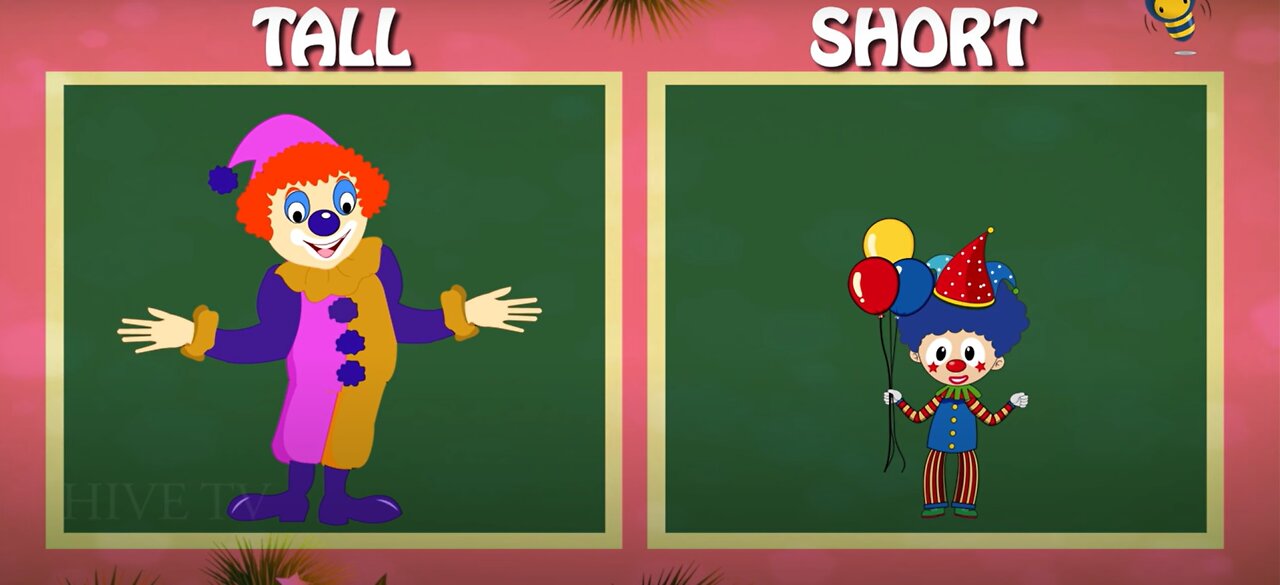 Big And Small For Kids And Children | Comparison for Kids | Learn Pre-School Concepts