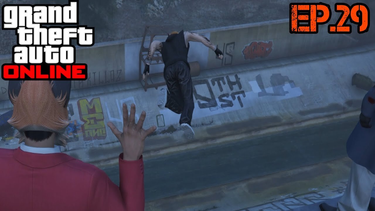 TailslyPlays GTA 5 Online[Ep.29]Rosey slip off the building