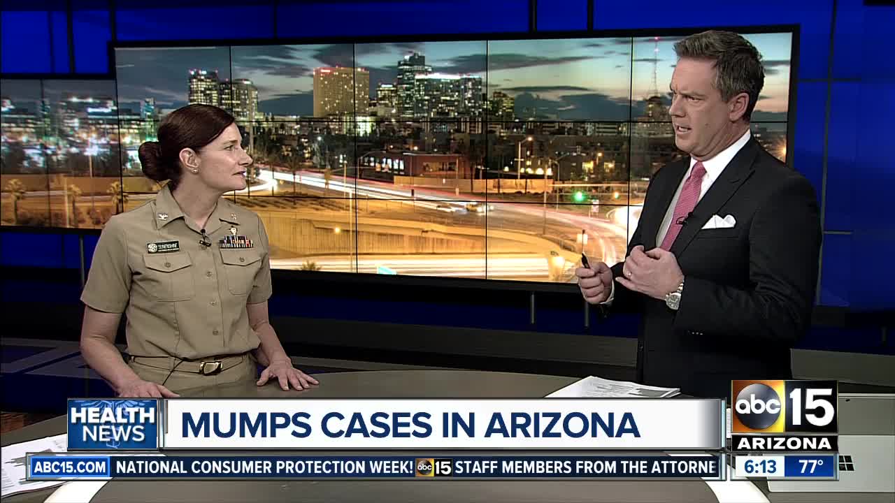 Maricopa County Department of Public Health answers questions about mumps outbreak