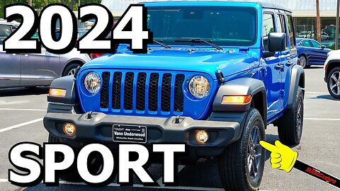 👉2024 Jeep Wrangler Sport S - Ultimate In-Depth Look