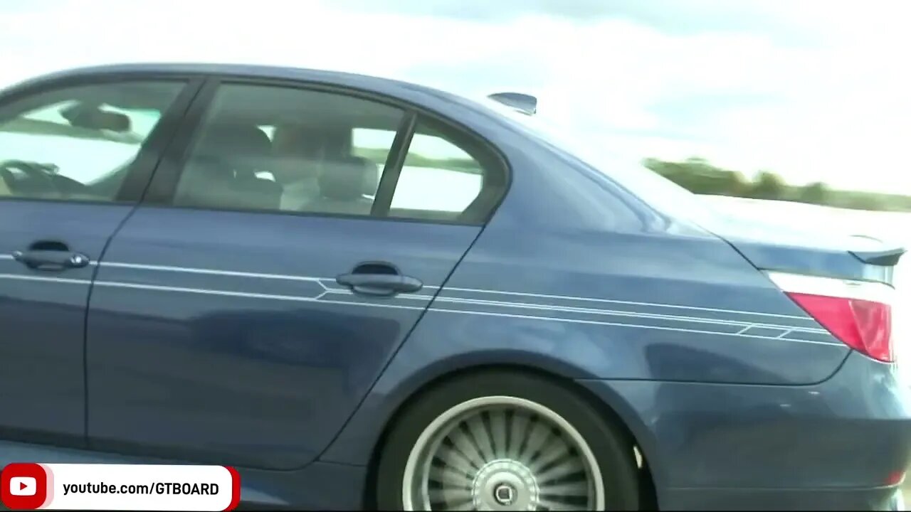 507 HP BMW M5 V10 SMGIII vs 500 HP Alpina B5 V8 Kompressor Steptronic