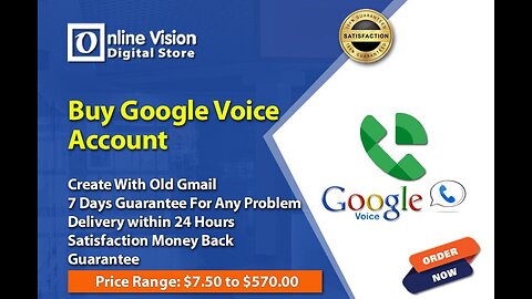 Buy Google Voice Account - Very Cheap Price!