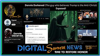 DSNews | Donnie Darkened (The guy who believes Trump is the Anti-Christ) Exposed!