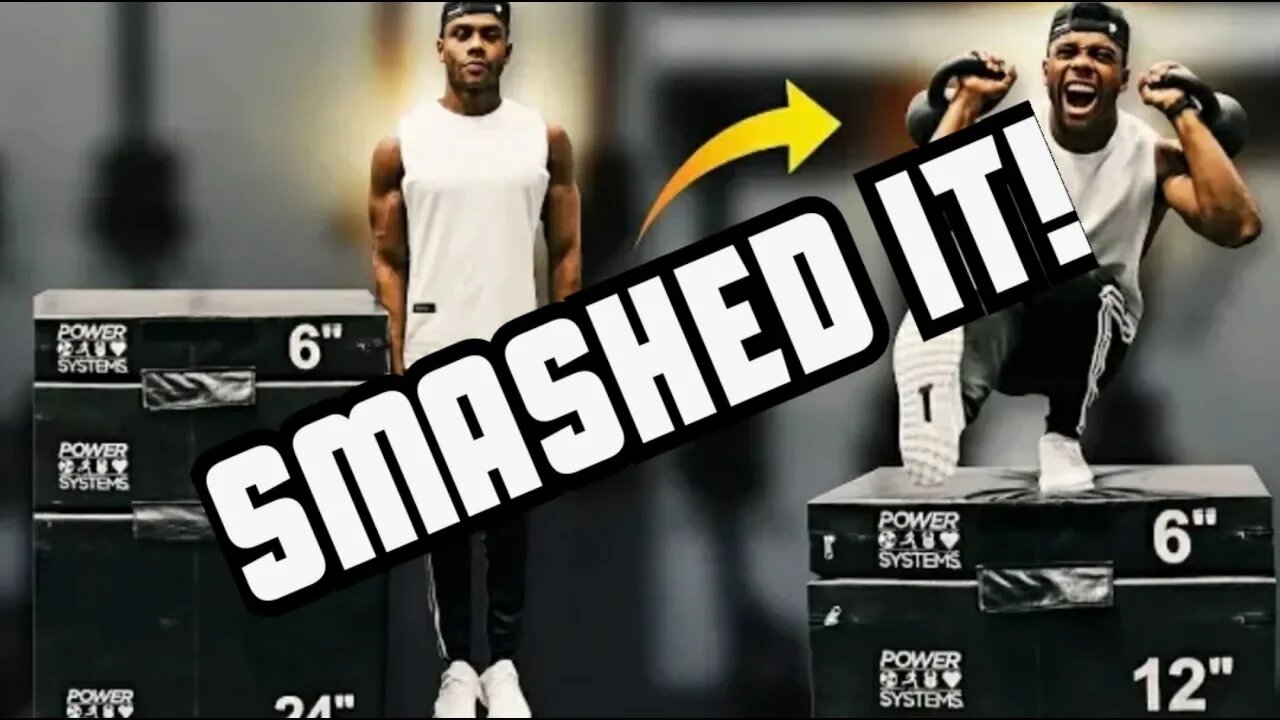 Austin Dunham Beats The Box Jump Pistol Squat Challenge! BUT WAIT... THERE'S MORE!