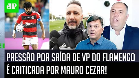 "CHEGA, NÉ? ISSO É..." Mauro Cezar CRITICA pressão por DEMISSÃO de Vítor Pereira no Flamengo!