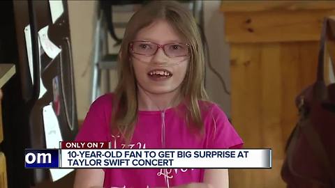 Metro Detroit girl on hospice to meet Taylor Swift