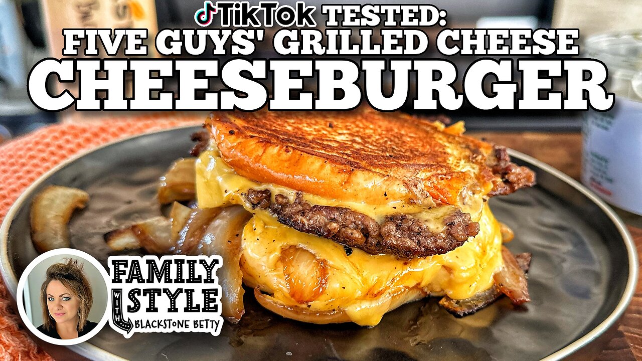 TikTok Tested: Five Guys Grilled Cheese Cheeseburger