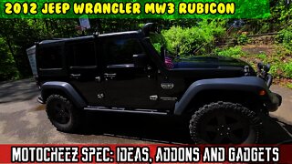 Motocheez Spec storage solutions addons gadgets accessories Rubicon MW3 Rubicon Wrangler walk around