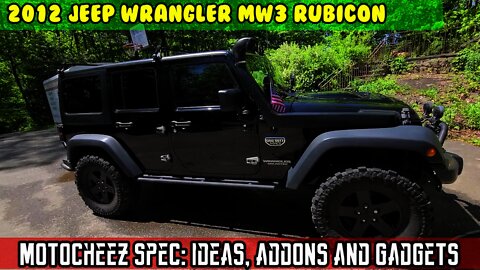 Motocheez Spec storage solutions addons gadgets accessories Rubicon MW3 Rubicon Wrangler walk around