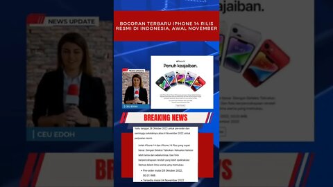 bocoran terbaru iphone 14 rilis di indonesia