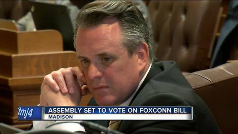 Foxconn vote expected in Madison