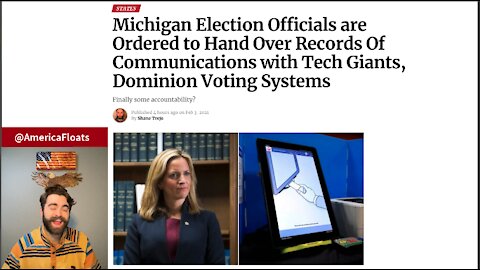 MI Election Officials Ordered To Surrender ALL COMMUNICATIONS With Big Tech & Dominion Voting System