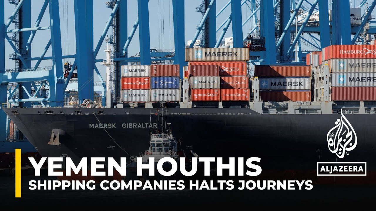 Shipping companies pause Red Sea journeys after Houthi attacks