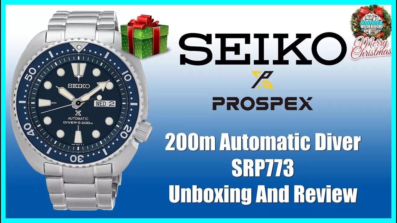 Another Turtle Beauty! | Seiko Prospex 200m Automatic Diver SRP773 Unbox & Review