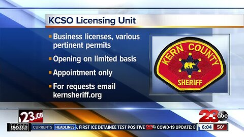 KCSO licensing unit