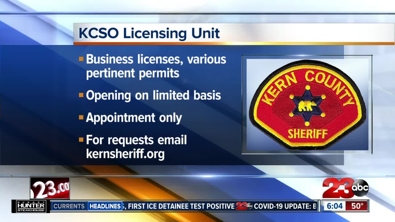 KCSO licensing unit