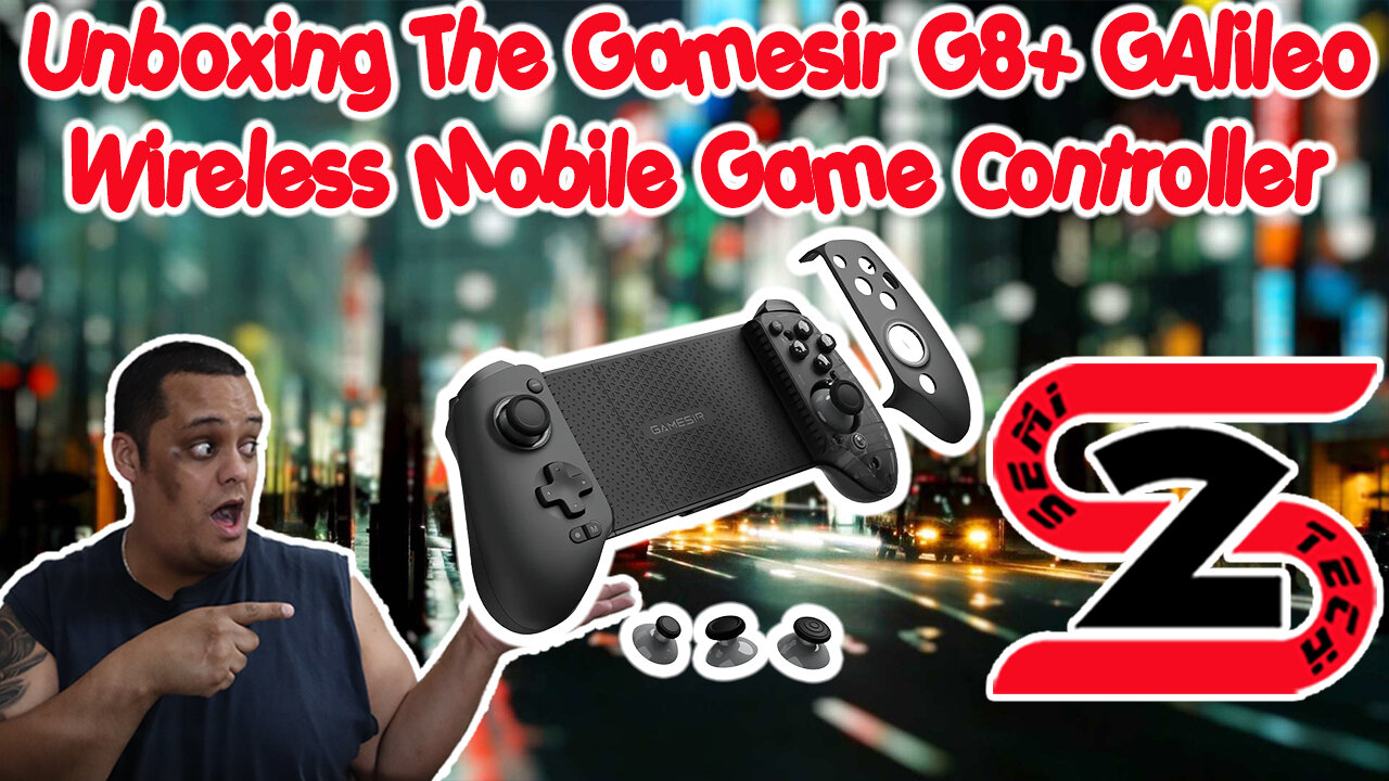 Unboxing The Gamesir G8+ GAlileo Wireless Mobile Game Controller