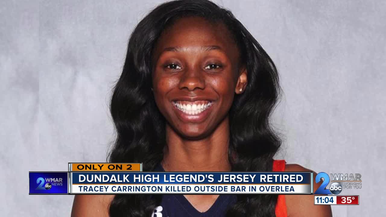 Slain Dundalk High School star's jersey retired