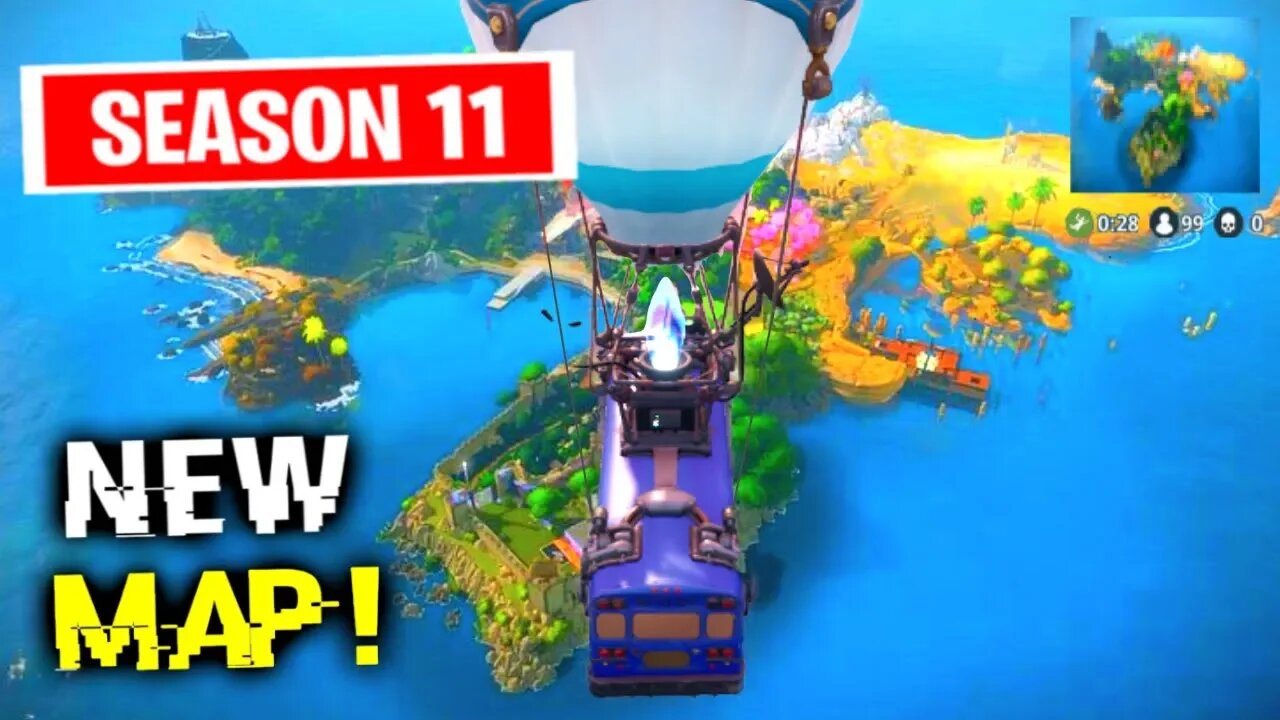 Say Hello To The New Map.. (Fortnite)