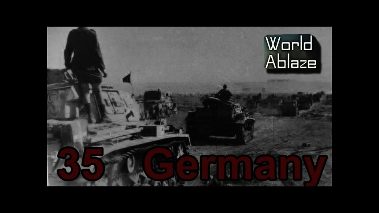 World Ablaze mod Hearts of Iron IV 35 - Desert Battles!