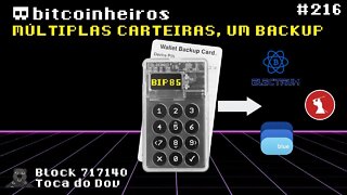 Crie várias seeds com apenas uma seed - BIP85 na coldcard