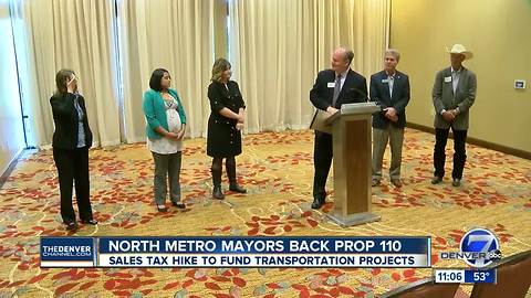 More mayors to announce support for Colorado's Proposition 110