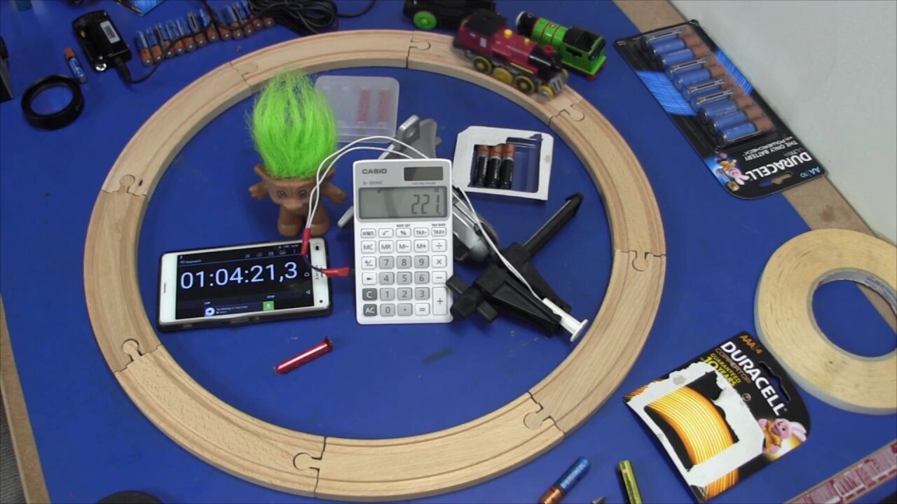 Batteriser / Batteroo Toy Train Test