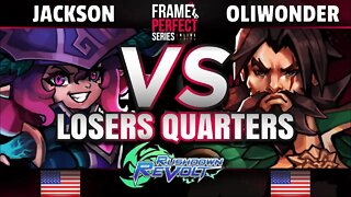 FPS6 Online - LNR | Jackson (Ezzie) vs. Metafy | oliwonder (Weishan) - RushRev Losers Quarters