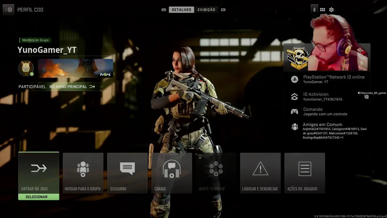 WARZONE 2 #MAROMBABRASIL #MAROMBA #live