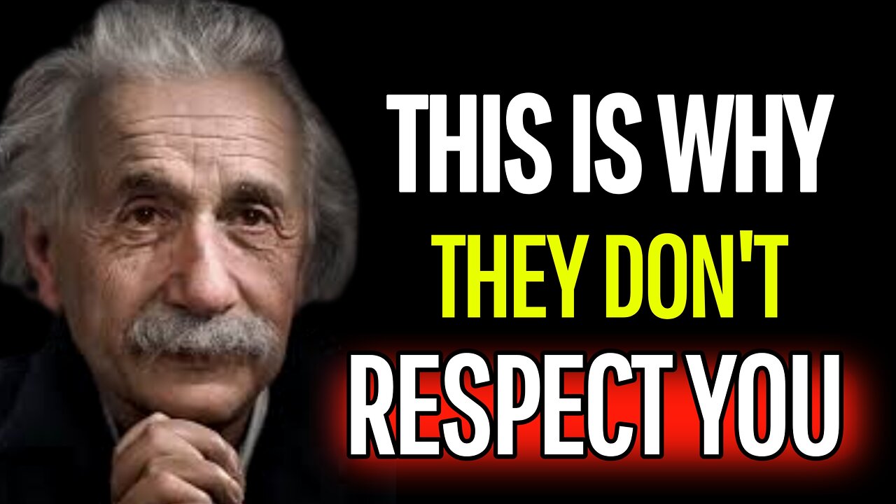 This Is Why They Don’t Respect You | Why People Don't Respect You | Respect People