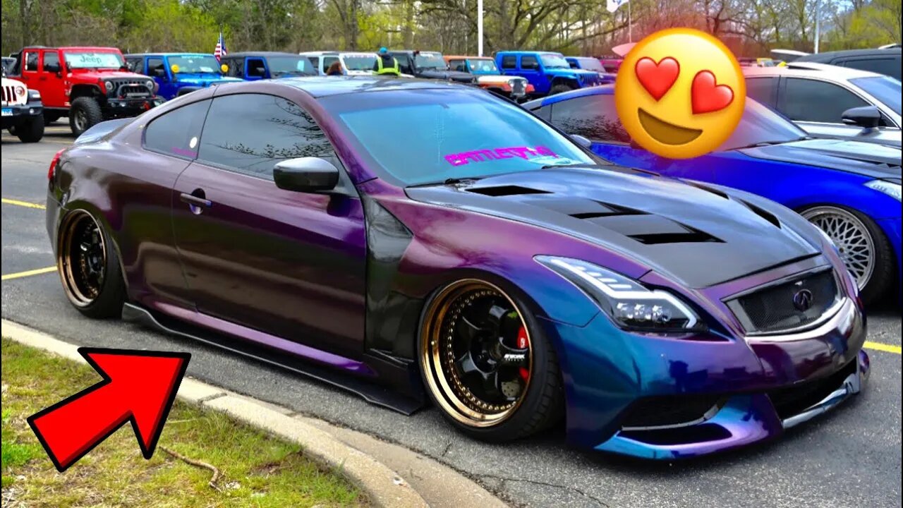 GOING TO THE CRAZIEST CAR MEET IN CHICAGO!