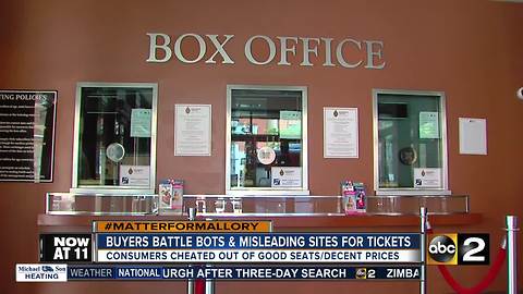 Consumers battle bots and resale sites for decent tickets at a fair price