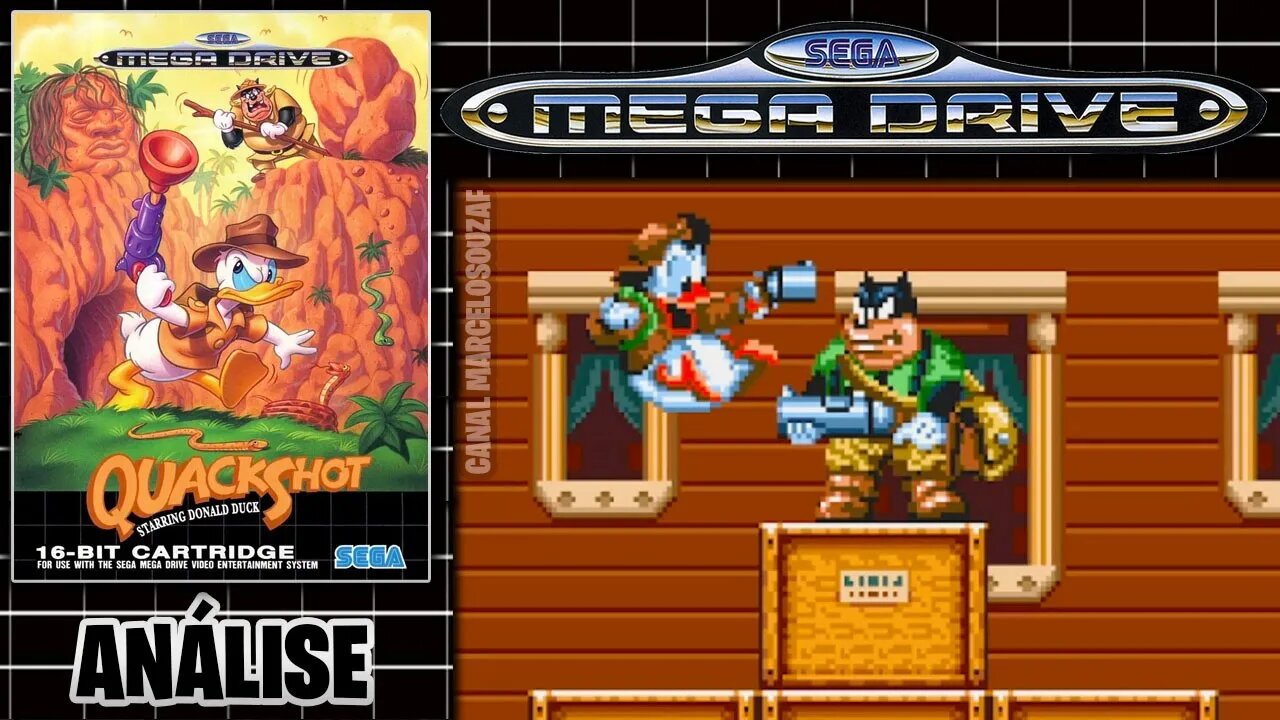 Quackshot de Mega Drive | Análise do Jogo