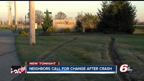 Neighbors call for change after teen crashes in Greenfield