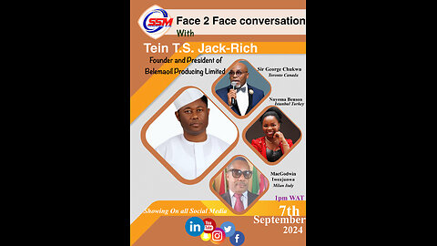 SSM - FACE 2 FACE CONVERSATION WITH TEIN T.S JACK RICH