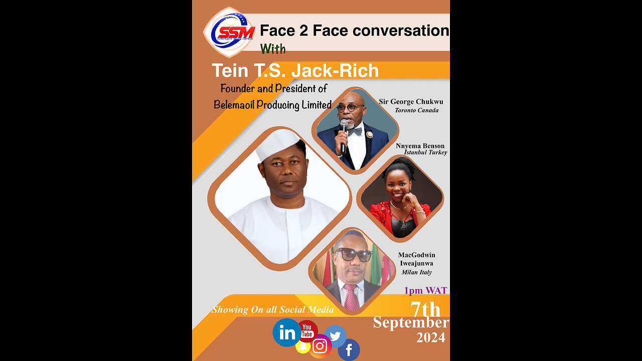 SSM - FACE 2 FACE CONVERSATION WITH TEIN T.S JACK RICH